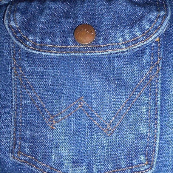 Vintage Wrangler denim Jacket Western Horseman - Picture 6 of 8